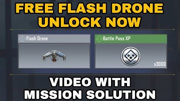 How to Get FREE Flash Drone in COD Mobile | In Plain Sight Mission Solution | Wisdom Frost