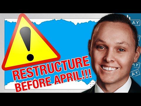 Why You Should Restructure Your Real Estate Portfolio Before April!