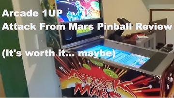 Arcade 1UP Attack From Mars Pinball Australian Review