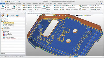ZW3D 2013    Mold Splitting Product with Multi Region