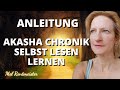 Akasha Chronik Lesen Lernen ANLEITUNG 