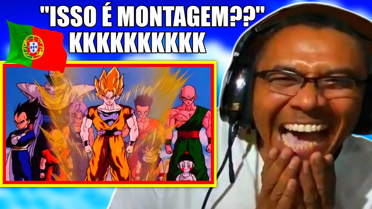 PAI REAGINDO | DRAGON BALL Z - DUBLAGEM DE PORTUGAL