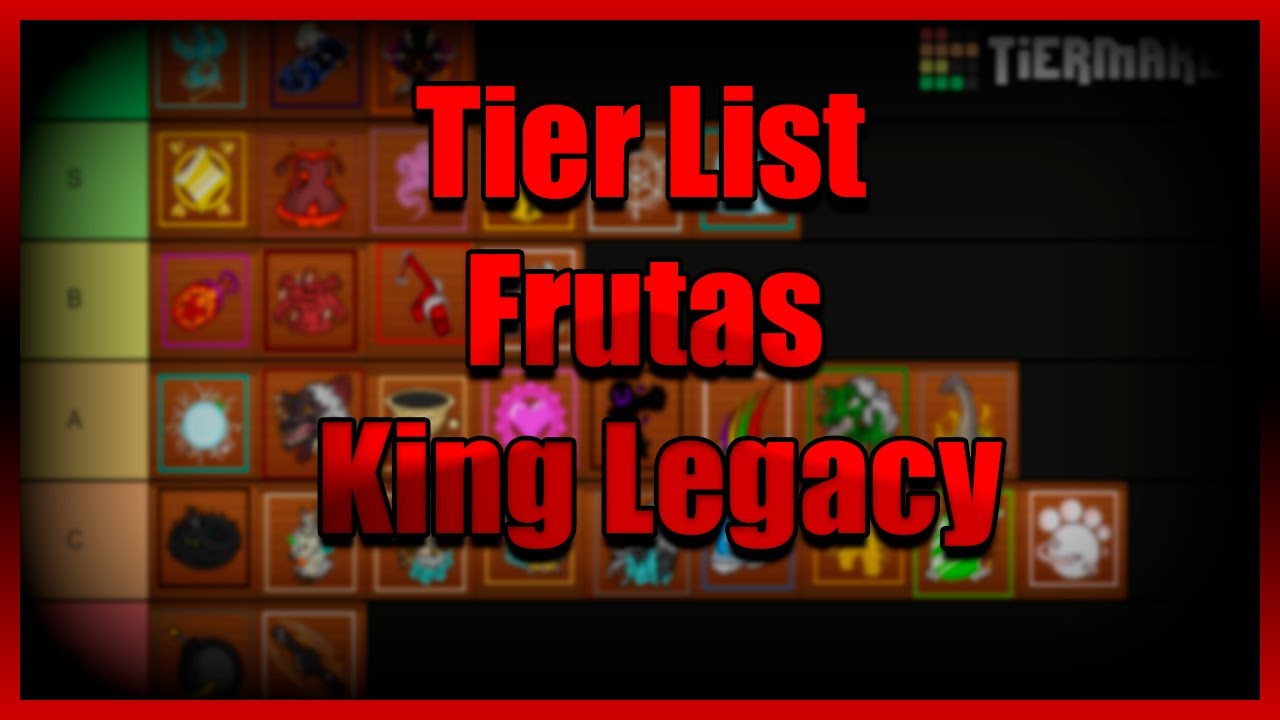 As 14 melhores Frutas de King Legacy para ficar mais poderoso em