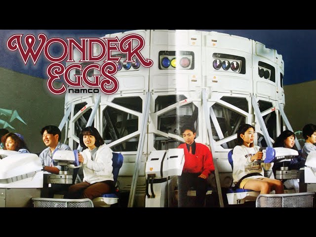 Namco Wonder Eggs Theme park in Japan - featuring Galaxian 3