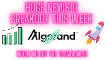 Algorand (ALGO) Alert!!! Can we Comeback in the trend now😱 huge gains incoming