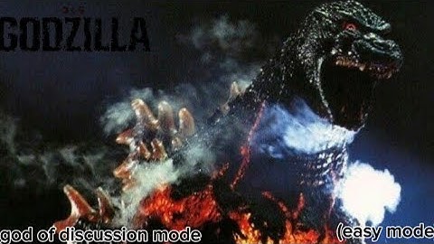[Godzilla PS4] God of discussion mode (easy mode) (Burning Godzilla)