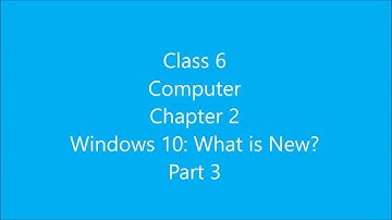 Class 6 Computer Chapter 2 part 3