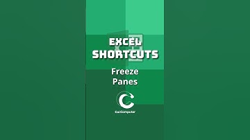 How to Use Freeze Panes in Excel – Keep Your Data in View #shorts