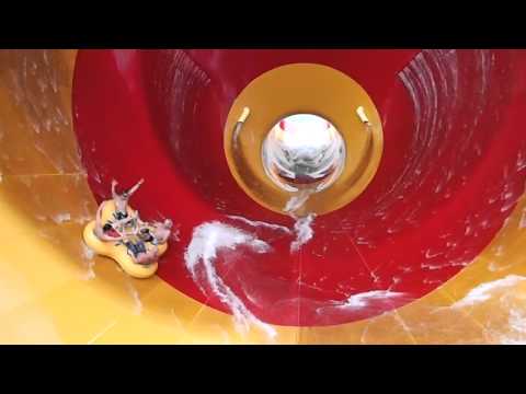 Video: High Anxiety – Water Park Funnel Ride -katsaus