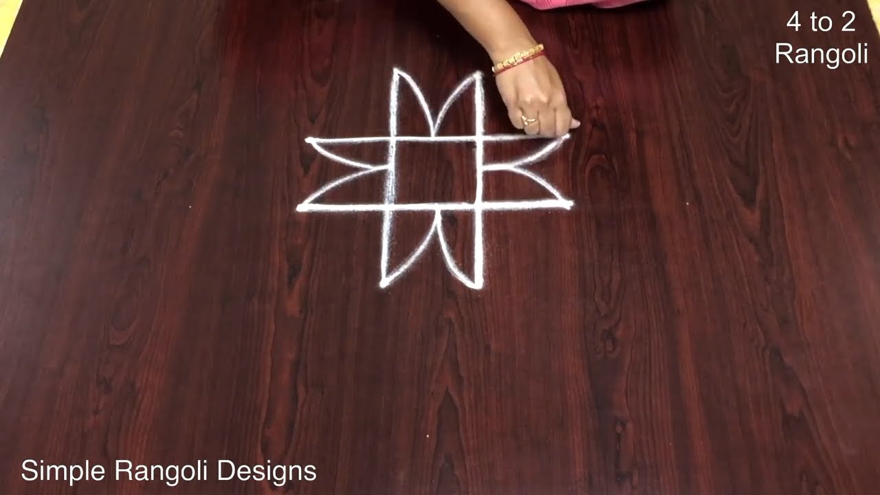Daily Rangoli Designs Easy Kolam