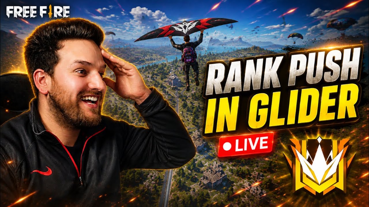 FREE FIRE LIVE 🔴SERIOUS RANK PUSH FREE FIRE LIVE - ROAD TO 4 M 🔥 #freefireshorts #shortslive