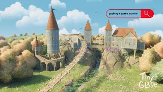 Tiny Glade ✨ Build a Fairytale Castle with Roller Coaster from Scratch screenshot 5