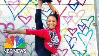 9-Year-Old Goes Viral For Her Skating Routine On The D.C. BLM Mural | Nightly News: Kids Edition
