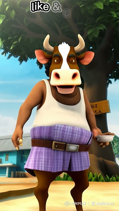 uncle mutho jadi sapi? #upinipin #shorts
