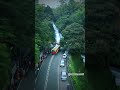 valanjamkanam waterfalls 🏞️ kerala#ksrtc #waterfall #shorts  #valanjamkam#idukki#kuttikkanam #viral