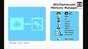 GCMM restore Gamecube with Swiss