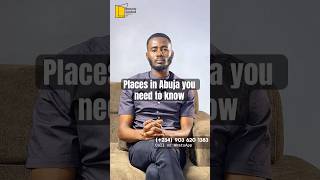 Places in Abuja you need to know. #reelsviralreels #tiktokrealestate #realestateinvesting
