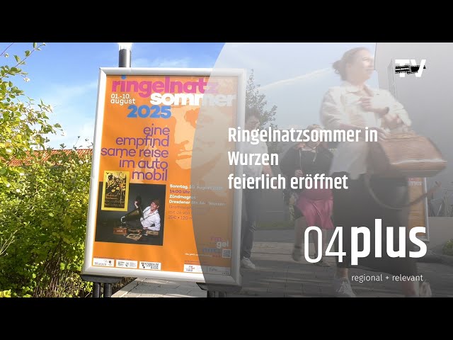 Ringelnatzsommer in Wurzen feierlich eröffnet