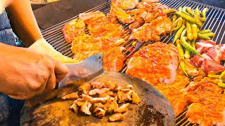 Super Yummy Cutting Grill Beef 60Kg Per Day l Cambodian Street Food