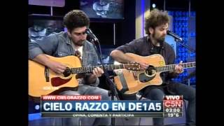 Video thumbnail of "Cielo Razzo - Piba Espada (acústico en vivo)"