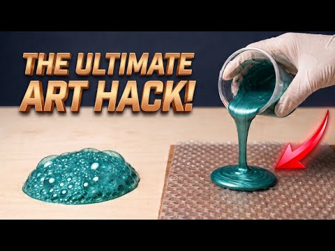 You WONT BELIEVE these STUNNING RESULTS! Acrylic Art.