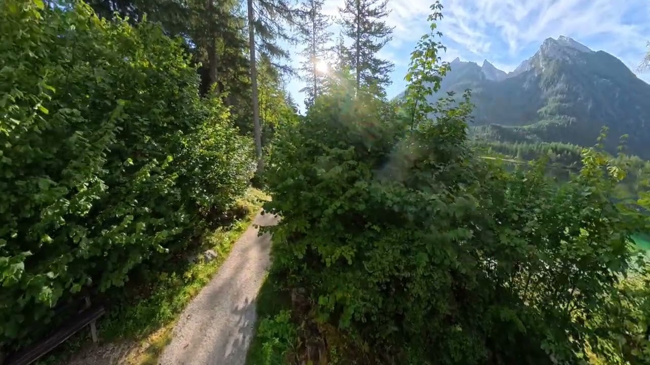 Rundgang durch den Zauberwald am Hintersee in Ramsau Berchdesgarden