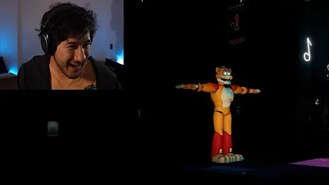 Markiplier encountering glitches/bugs in Fnaf: Security Breach Compilation (Parts 1-7)