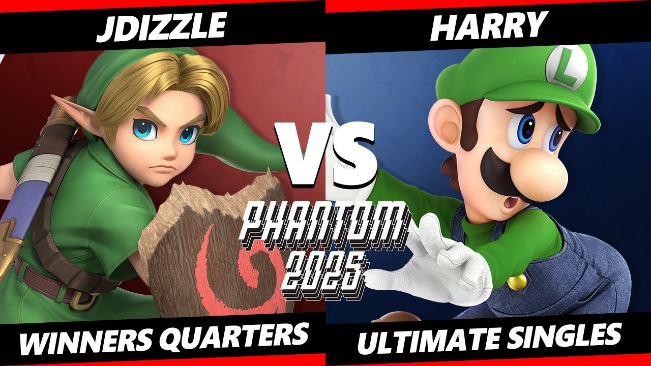 Phantom 2025 - Jdizzle (Young Link) Vs. Harry (Luigi) Smash Ultimate - SSBU