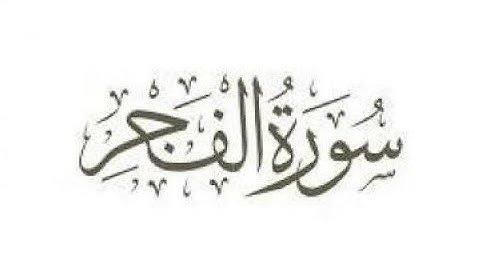سورة الفجر بصوت القارئ حمدي هناي رياض #سورة_الفجر