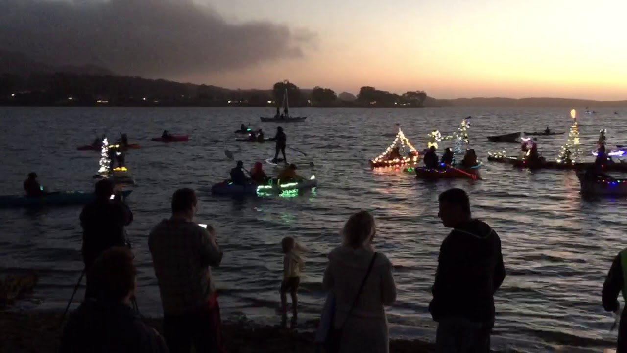 First Annual Baywood Lighted Boat Parade -Take II