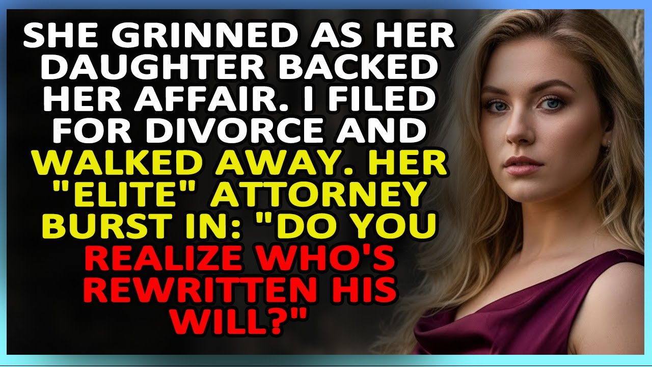 Her Daughter Backed Her Affair  I Calmly Filed For Divorce  Days Later, Her    Betrayal Reddit Story