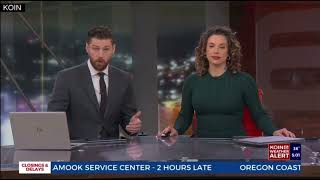 KOIN KOIN News This Morning at 5am - Weather Alert Open and Rejoin