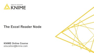 The Excel Reader Node