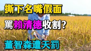 撕下名嘴假面！罵賴清德收割？董智森你除了「出一張嘴」還做過什麼？