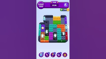 Color Block Jam Level 1099 – Full Puzzle Solution (No Boosters)