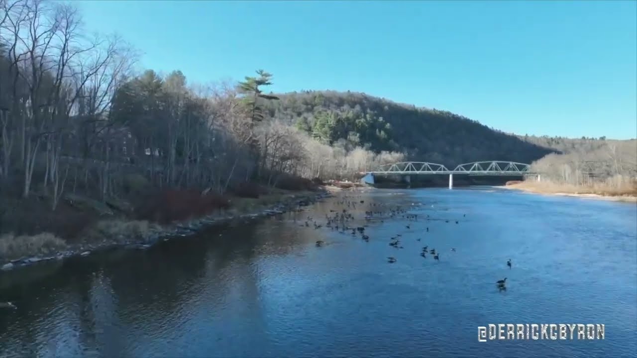 Scenic 4k Drone Footage of Upstate NY
