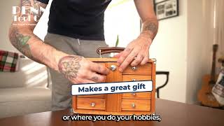 Best Tool Chest Gerstner International 4 Drawer Oak Chest   GI T12