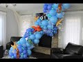 How To Balloon Garland DIY Tutorial | Under The Sea Balloon Garland