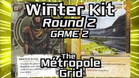 Netrunner Winter Kit 2016: Round 2 - Game 2