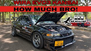 HOW MUCH BRO WIRA EVO3 KANSAI!!