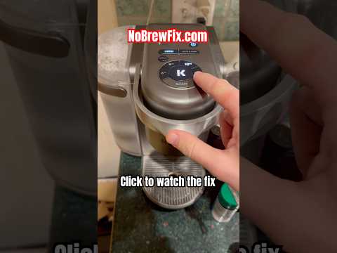 Keurig shuts off when I hit brew and how I fixed mine!