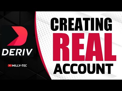 How To Create Deriv Real Account - YouTube