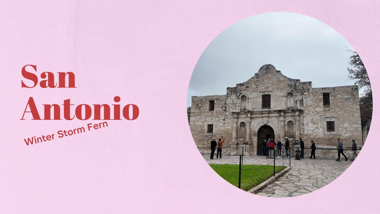 Travel to San Antonio, will winter storm Fran keep me from getting home...