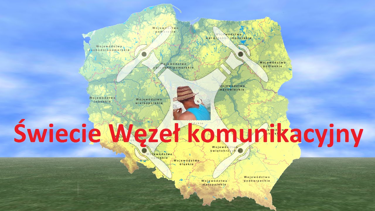 Świecie węzeł komunikacyjny - Drone