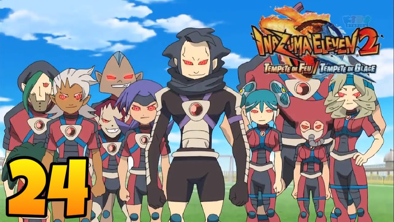 LET'S PLAY INAZUMA ELEVEN 2 TEMPETE DE FEU #24 LE RETOUR D'EPSILON