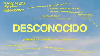 iñigo quintero - Desconocido (Official Lyric Video)