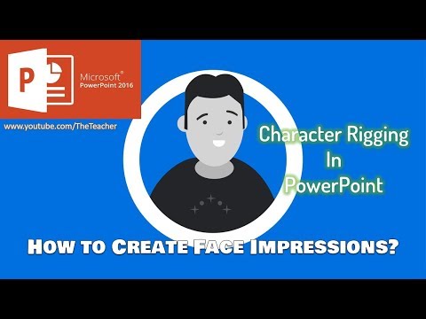 How to Make Character Face Impressions | PowerPoint 2016 Character Rigging Tutorial