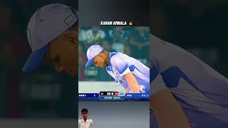 karan ambala 😱 six 🔥 #karanambala #tenniscricket #cricketlover #cricket
