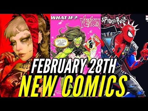NEW COMIC BOOKS RELEASING FEBRUARY 28TH 2024 MARVEL PREVIEWS COMING OUT THIS WEEK #COMICS #COMICBOOK