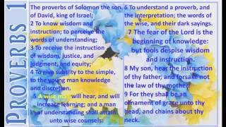 Proverbs 1, 2, 3